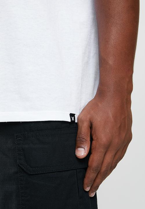 Hurley - Cre rest in paradise short sleeve - white