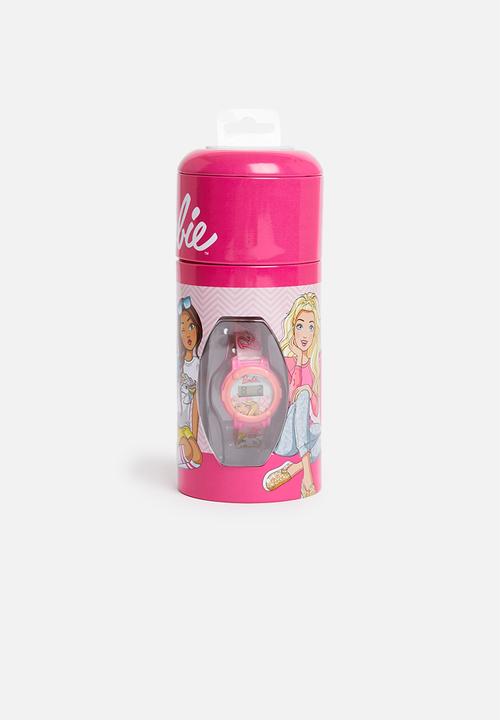 Character Group - Watch tin set barbie - pink