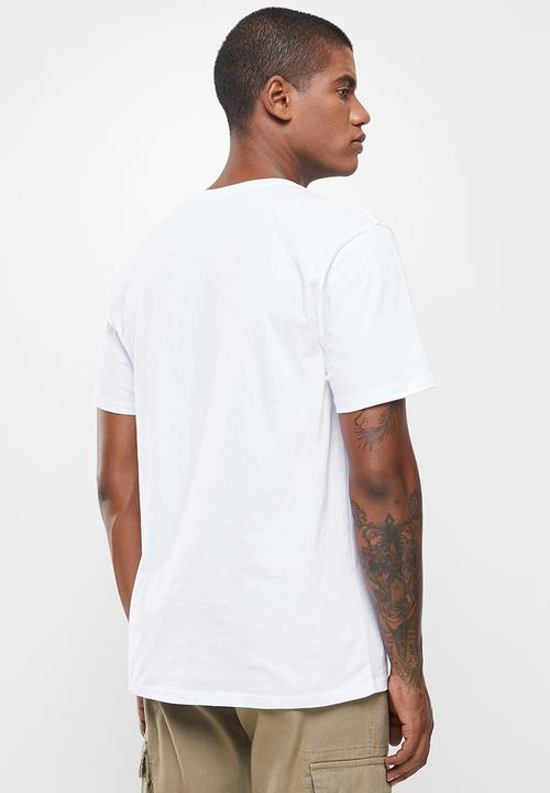 Hurley - Oao boxed iwa camo prem short sleeve - white