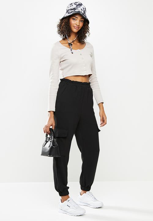 Blake - Fitted cropped cardi - neutral