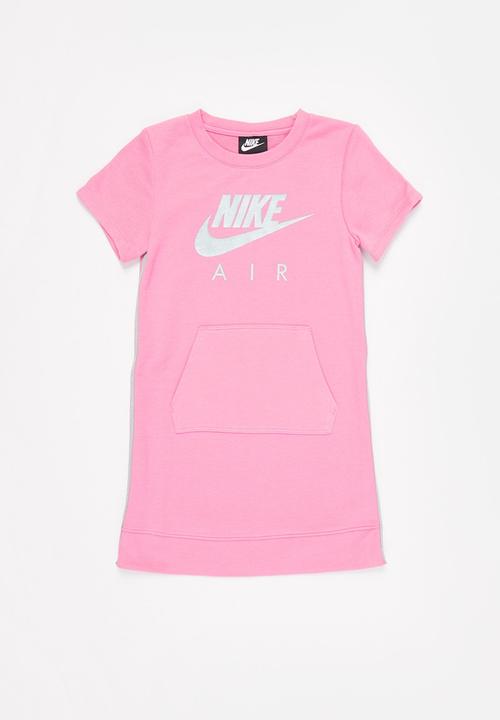 pink nike dress