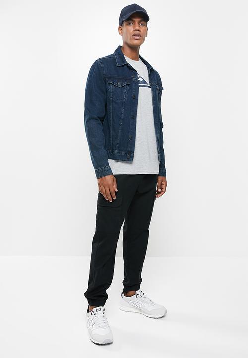 Quiksilver - Comp logo short sleeve - grey