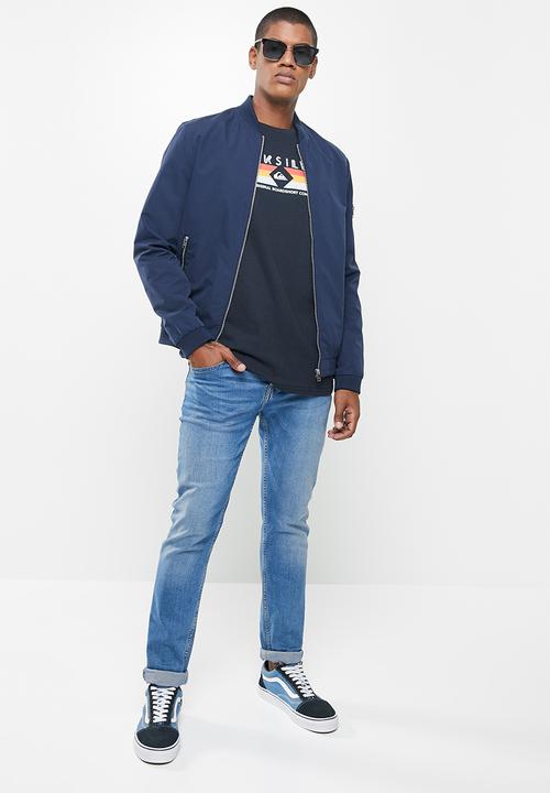 Quiksilver - Distant shore mt - navy 