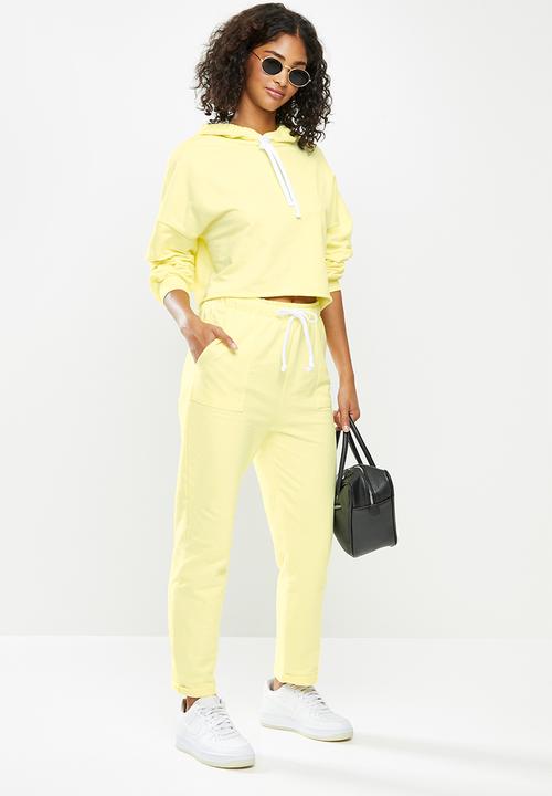 Blake - Fleece jogger - yellow