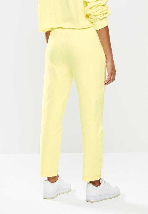Blake - Fleece jogger - yellow