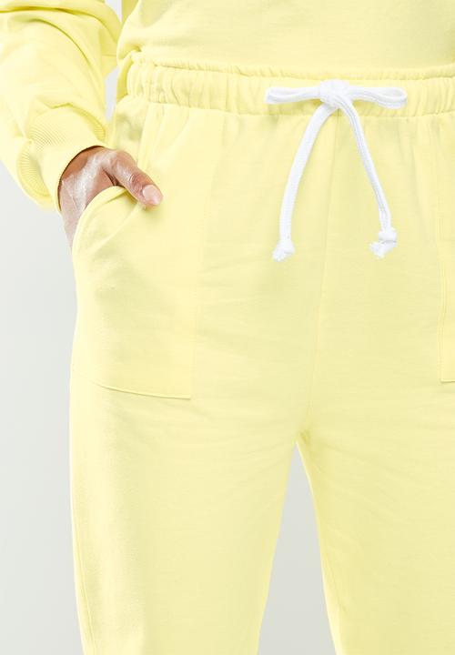 Blake - Fleece jogger - yellow
