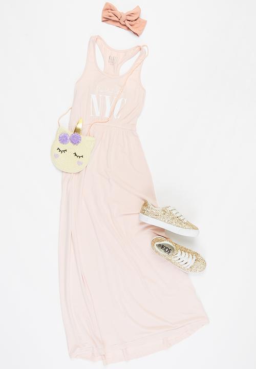 Rebel Republic - Girls maxi dress - light pink