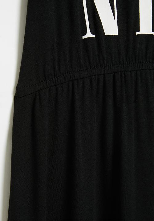 Rebel Republic - Girls maxi dress - black