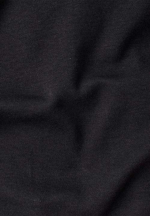 G-STAR - Box logo pocket tweater r long sleeve tee - dk black
