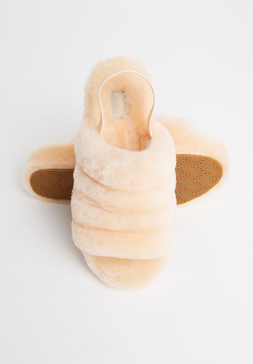UGG® - Fluff yeah slide - peach
