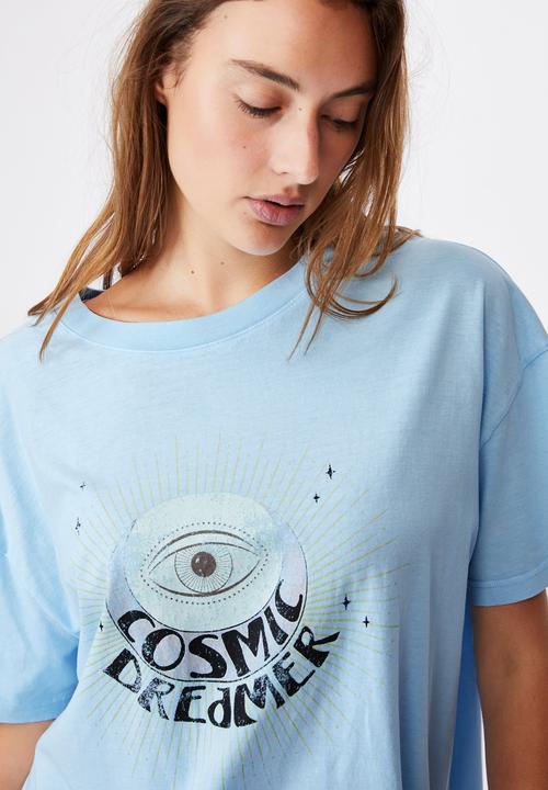Cotton On - 90s T-shirt nightie - blue 