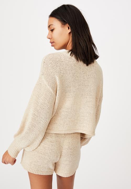 Cotton On - Summer lounge long sleeve - beige