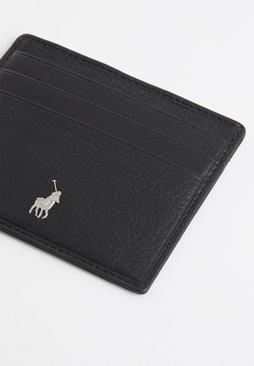 POLO - Nappa drivers licence insert - black