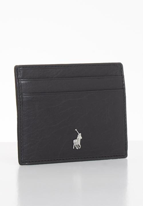 POLO - Nappa small money clip - black