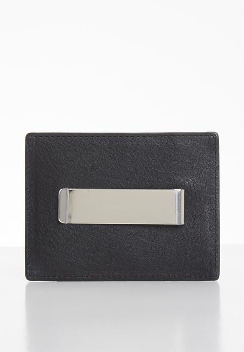 POLO - Nappa small money clip - black