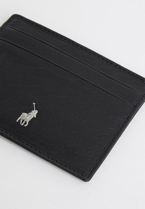 POLO - Nappa small money clip - black