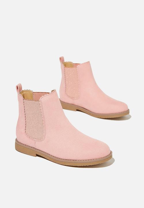Cotton On - Scallop gusset boot - pink 