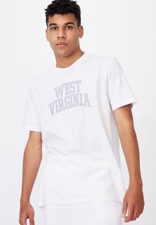 Factorie - Regular graphic t shirt - white