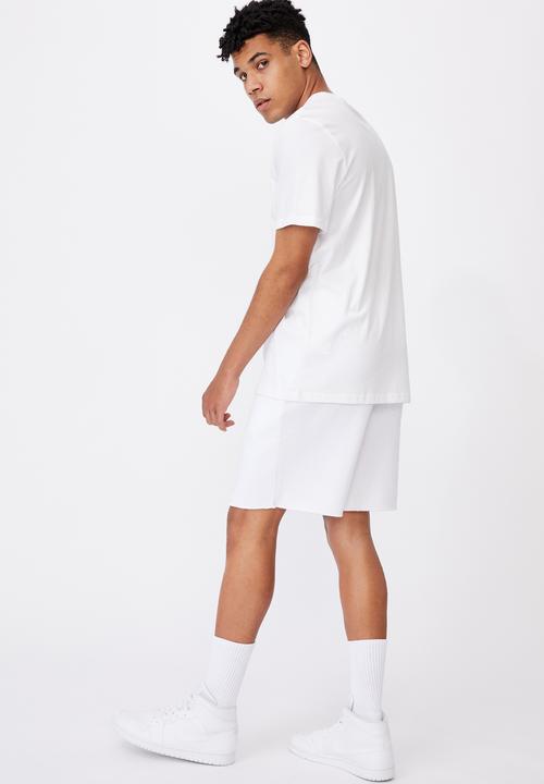 Factorie - Regular graphic t shirt - white