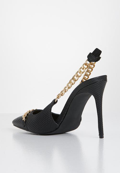 Madison® - Jessica slingback heel - black