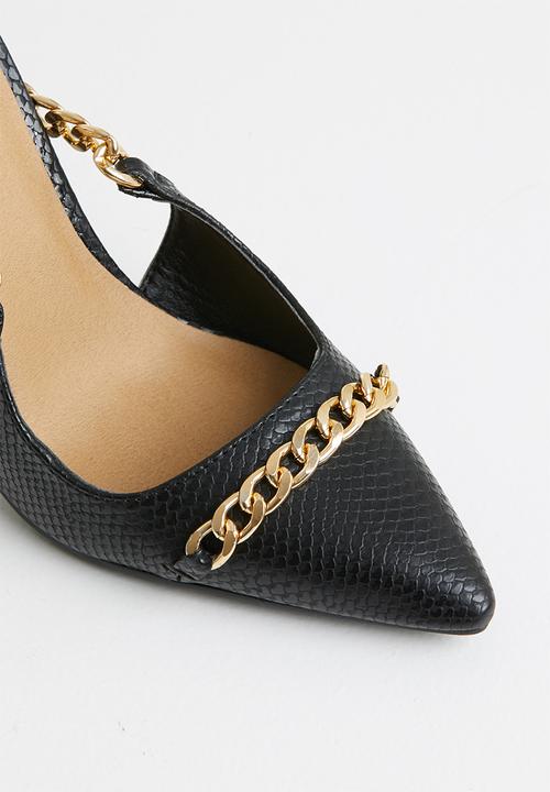 Madison® - Jessica slingback heel - black