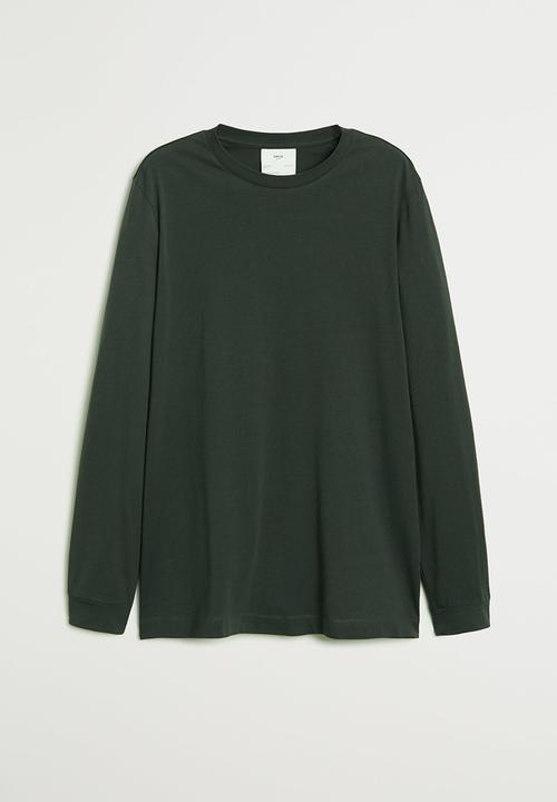 MANGO - Gareth T-shirt - khaki