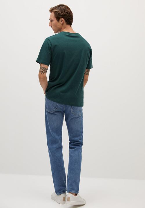 MANGO - Chelsea T-shirt - green