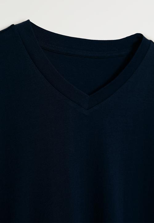 MANGO - Chelsea T-shirt - navy