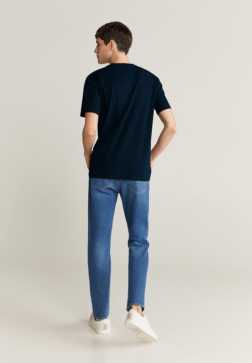 MANGO - Chelsea T-shirt - navy