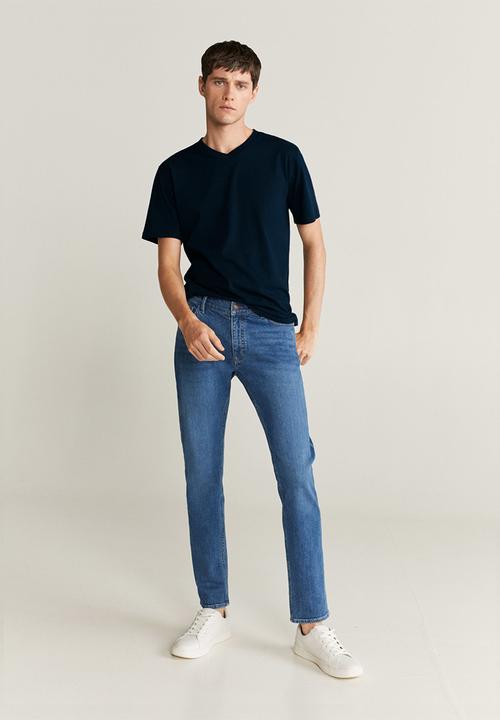 MANGO - Chelsea T-shirt - navy