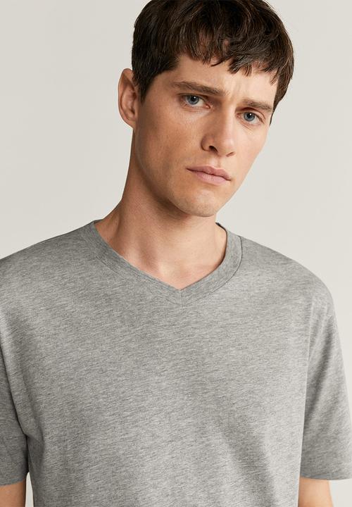 MANGO - Chelsea T-shirt - grey