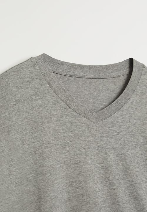 MANGO - Chelsea T-shirt - grey