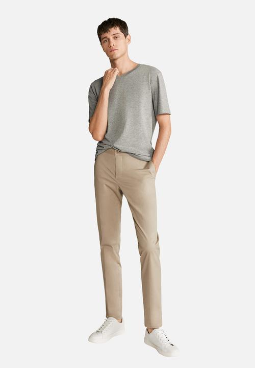 MANGO - Chelsea T-shirt - grey