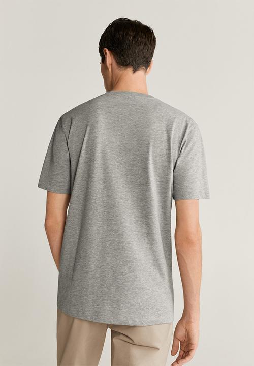 MANGO - Chelsea T-shirt - grey
