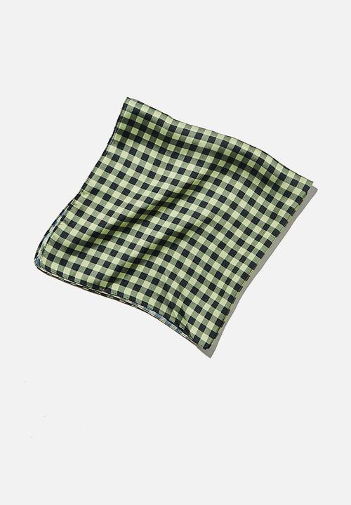 Rubi - Soho bandana - green & black 