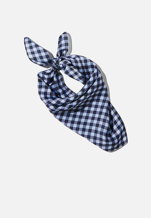 Rubi - Soho bandana - blue & black 