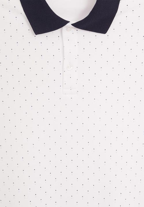 MANGO - Geo polo - white