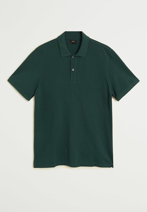 MANGO - Rea polo - green