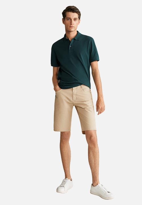 MANGO - Rea polo - green