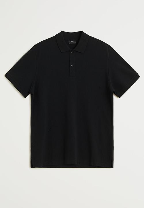 MANGO - Rea polo - black