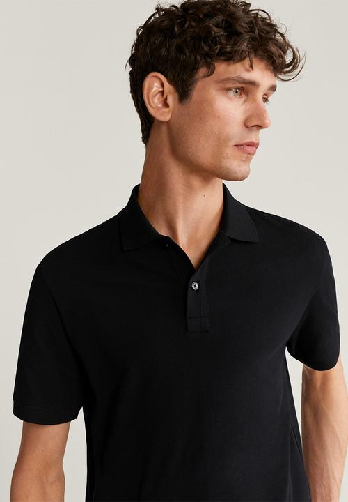 MANGO - Rea polo - black