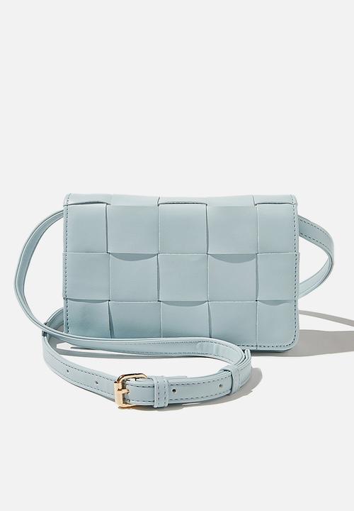 Rubi - Christy woven cross body bag -  blue