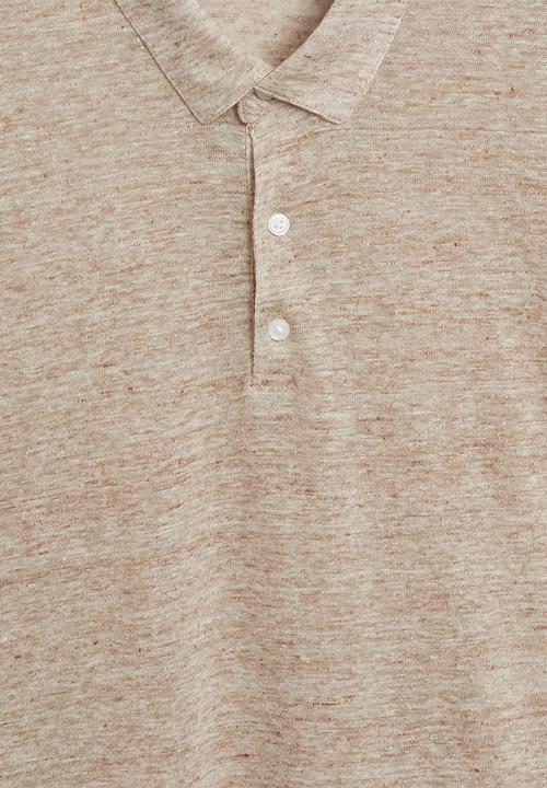 MANGO - Amberes polo - beige