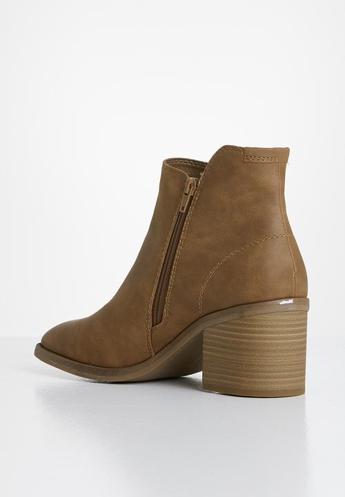 Call It Spring - Tonya ankle boot - cognac