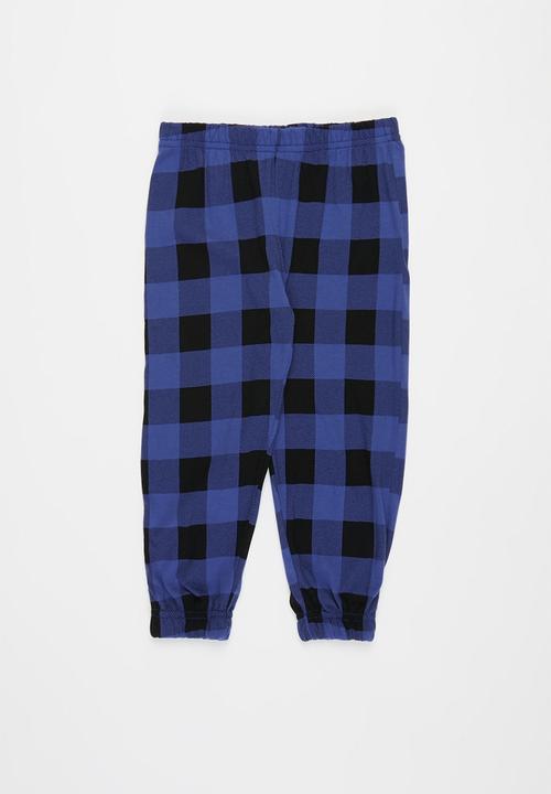 Pop Candy - Younger boys pj set - blue & black