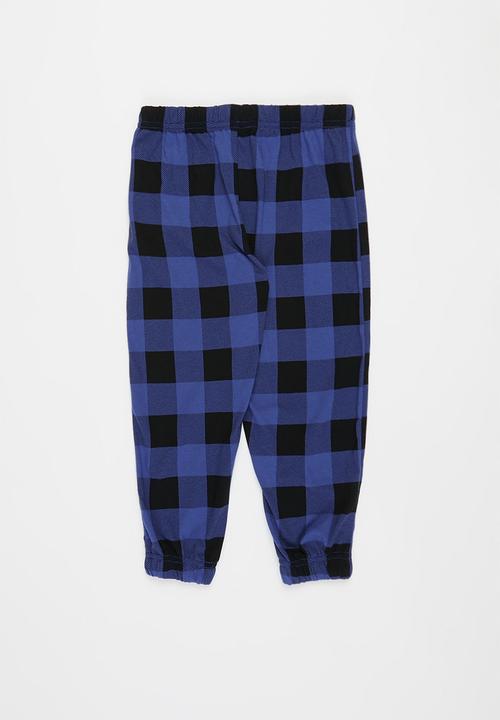 Pop Candy - Younger boys pj set - blue & black