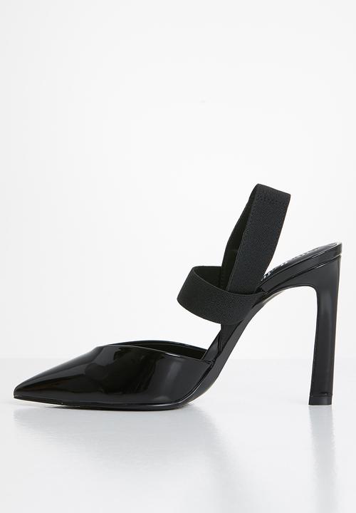 Call It Spring - Blossom heel - black