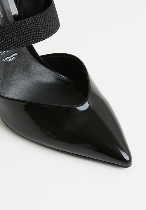 Call It Spring - Blossom heel - black