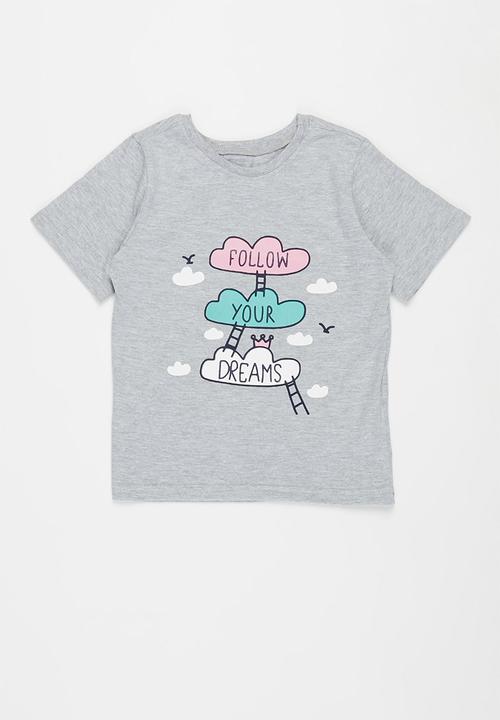 Pop Candy - Younger girls pj set - grey
