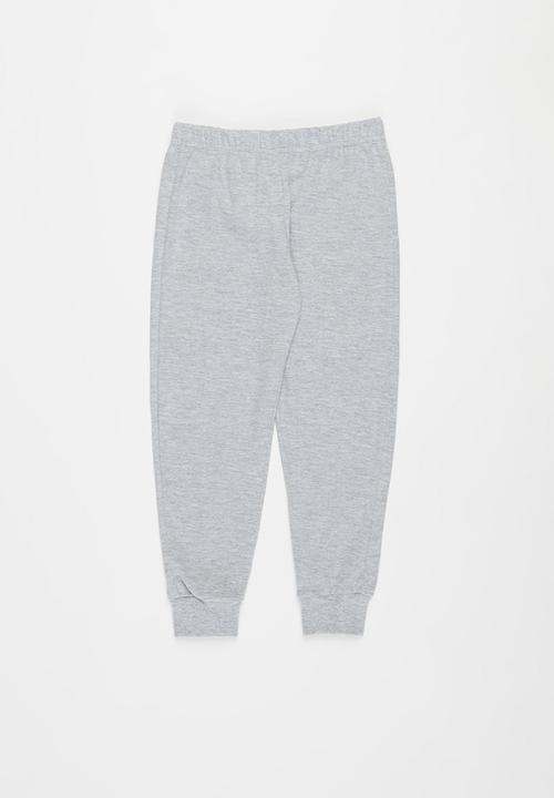 Pop Candy - Younger boys pj set - orange & grey